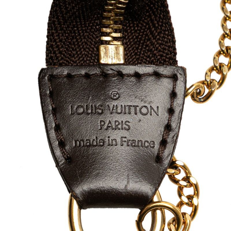 Louis Vuitton Louis Vuitton Damier Mini Pochette Accessoire Pouch N58009 Size ONE SIZE - 5 Thumbnail