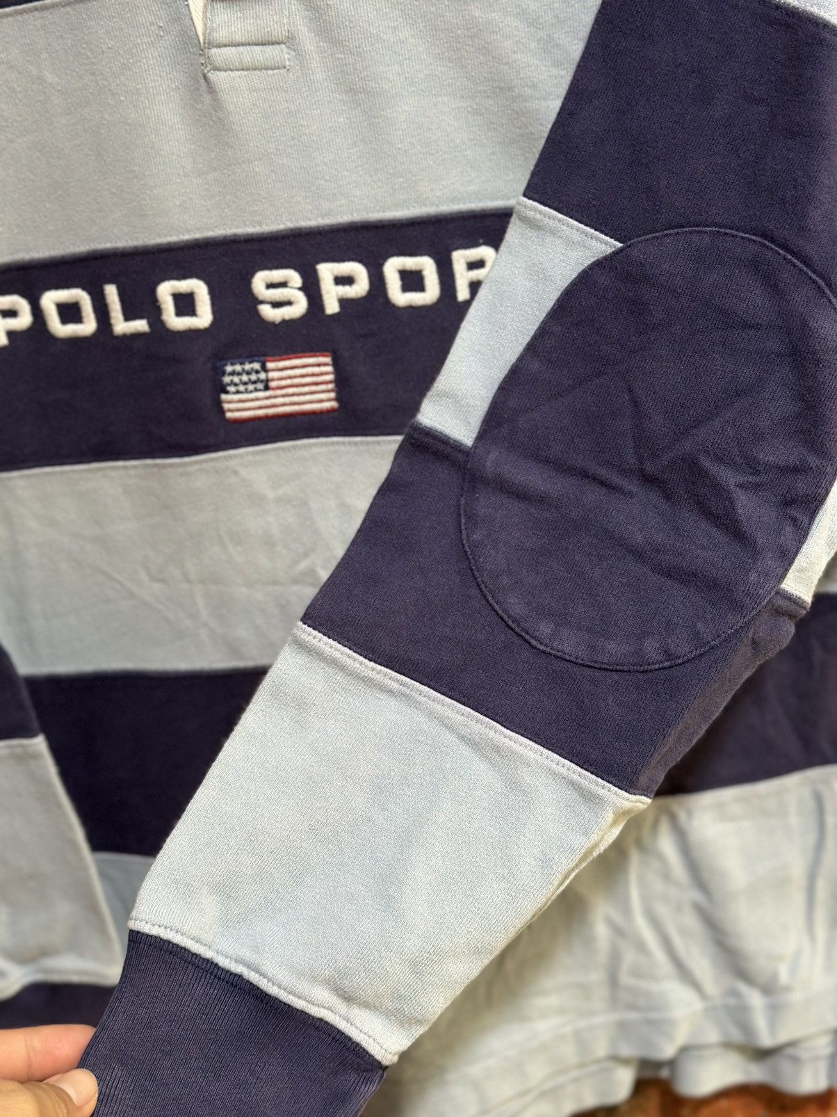 Polo Ralph Lauren Vintage Polo Sport Ralph Lauren Rugby Tee Size US M / EU 48-50 / 2 - 5 Thumbnail