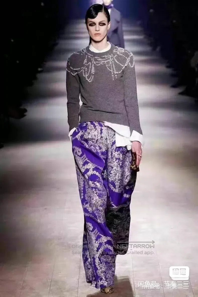 Dries Van Noten Runway-Exclusive Pearl-Embellished Sweater
