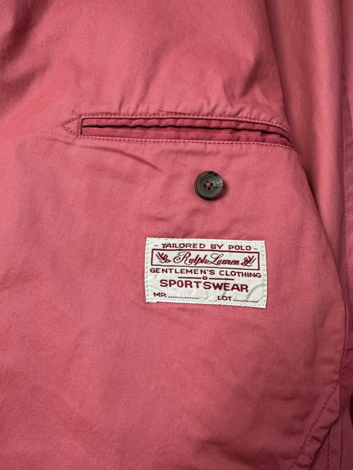 Polo Ralph Lauren × Vintage Vintage Polo Ralph Lauren Y2k Blazer Sport Jacket Size 40R - 8 Thumbnail