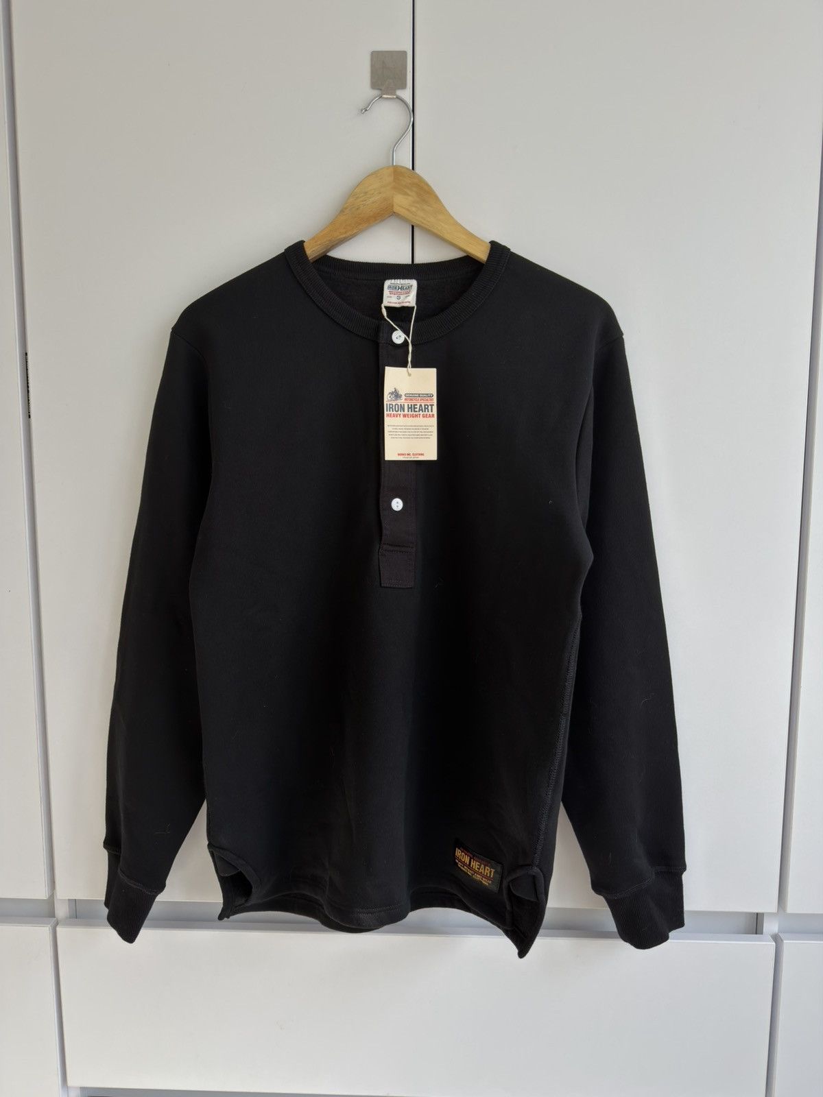 Iron Heart Iron Heart 14oz Black Pullover Sweatshirt S Japan Size US S / EU 44-46 / 1 - 1 Thumbnail