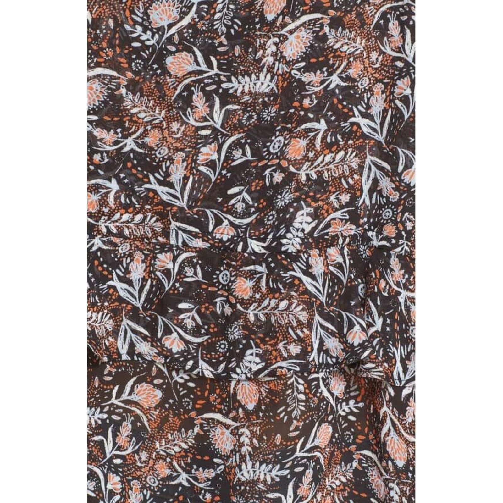 Free People New Free People Uptown Floral Bell Sleeve Blouse Retail $118 Size S / US 4 / IT 40 - 4 Thumbnail