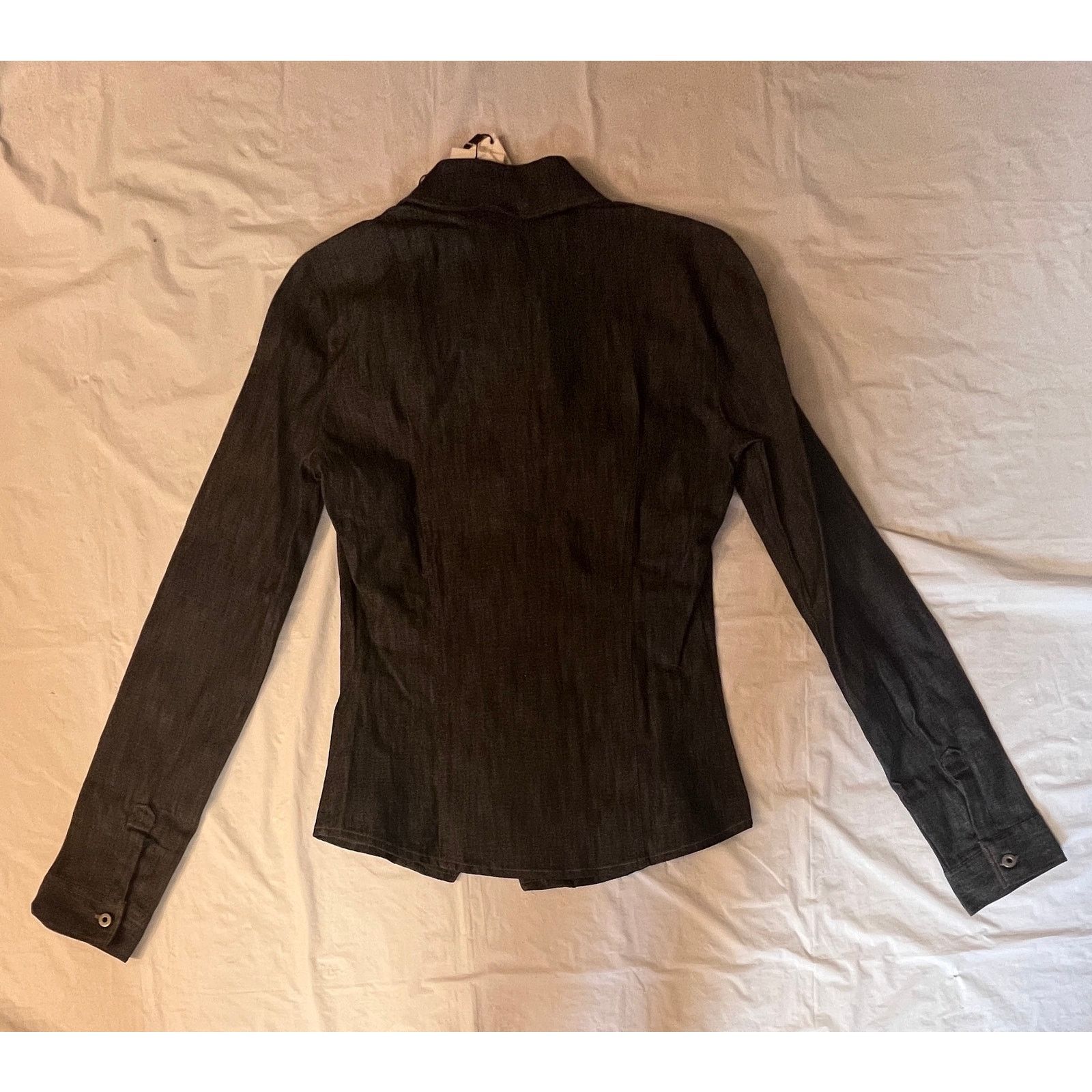 Dolce & Gabbana Vintage Y2K Dolce & Gabbana Black Dark Wash Denim Size S / US 4 / IT 40 - 20 Thumbnail