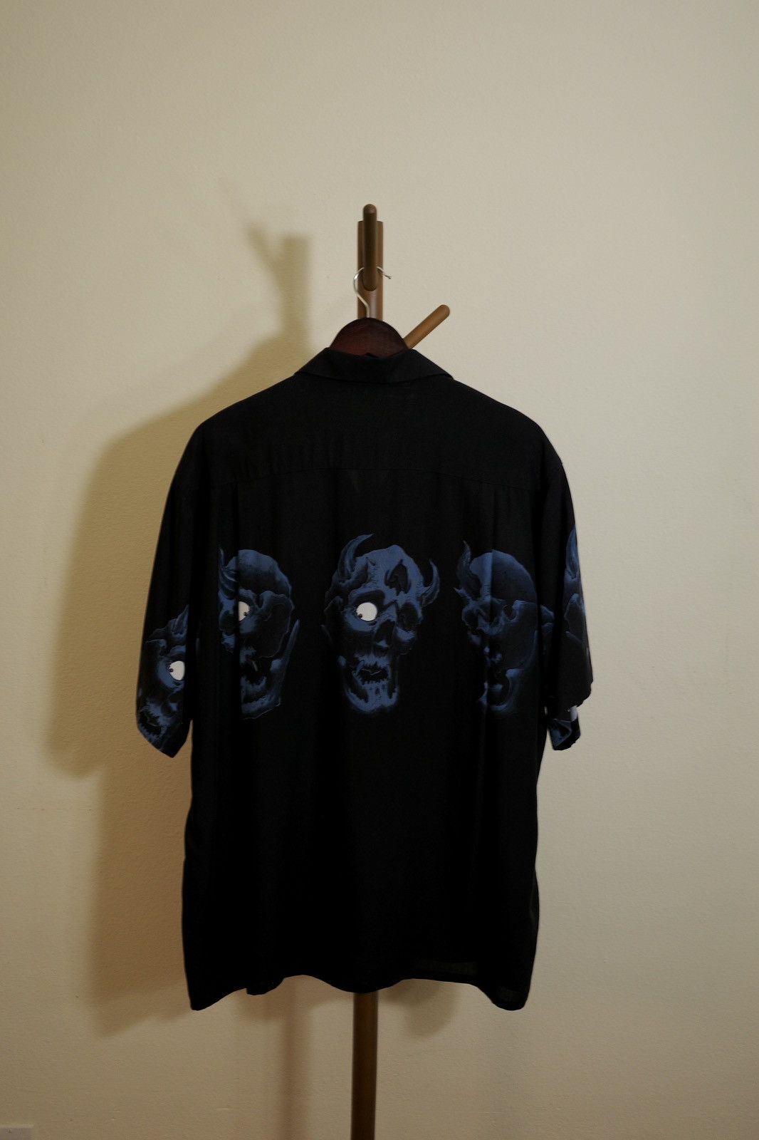 Wacko Maria WACKO MARIA 56 Tattoo Collaboration Skull Aloha Shirt Size US XL / EU 56 / 4 - 3 Thumbnail