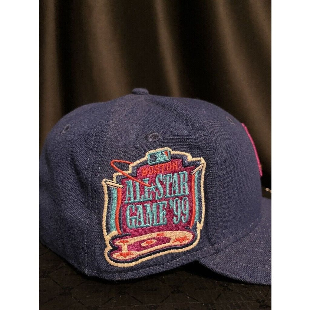 Hat Club × New Era 7 1/4 Boston Red Sox Fitted Hat Interstellar Jelly Space Jam Size ONE SIZE - 3 Thumbnail