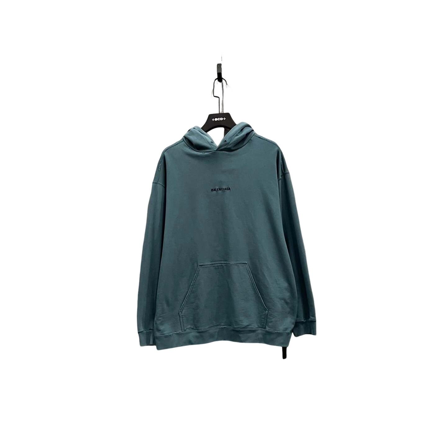Balenciaga Balenciaga Back Logo Embroidered Hoodie Size L Size US L / EU 52-54 / 3 - 1 Thumbnail