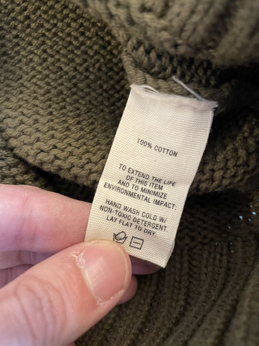 Alex Mill Forrest Green Rollneck cotton sweater - Alex Mill Size US S / EU 44-46 / 1 - 4 Thumbnail