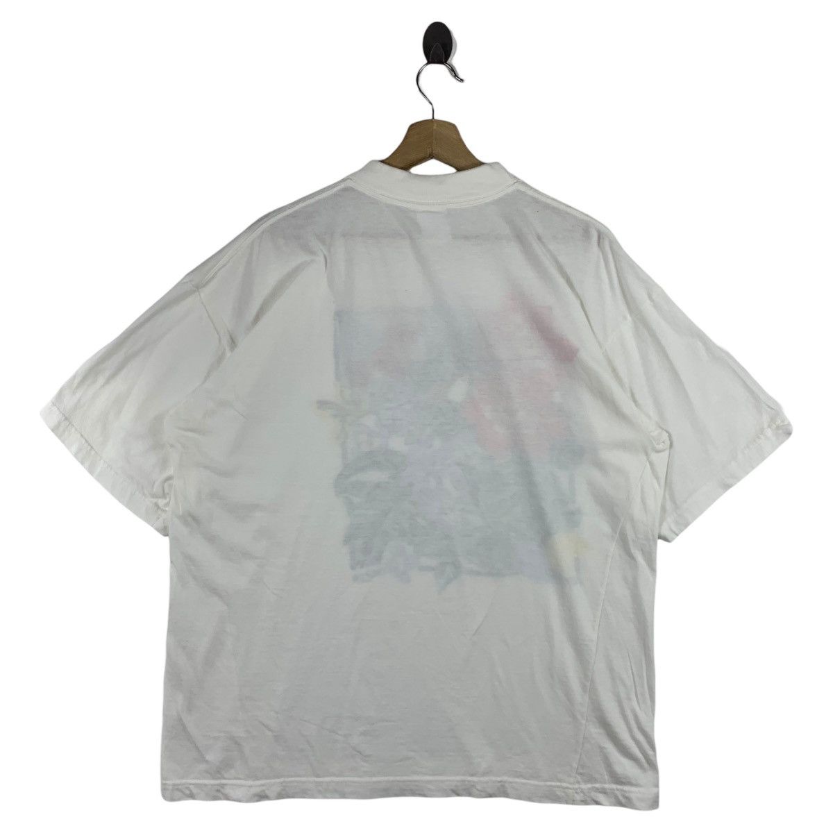 Vintage Vintage ART Flower printed tee Size US XL / EU 56 / 4 - 4 Thumbnail