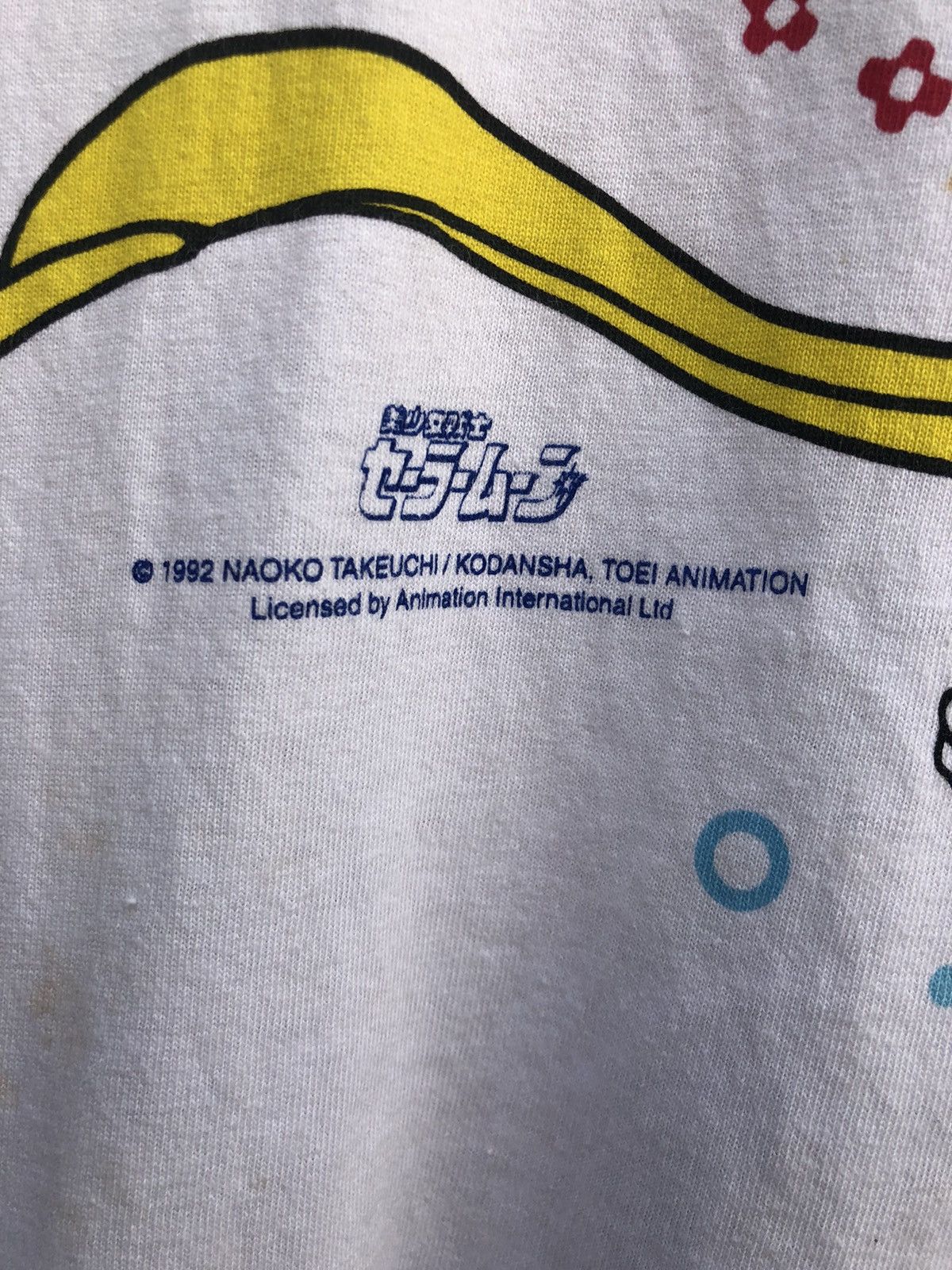 Anime × Cartoon Network × Vintage Rare!! Vintage 90s Sailormoon Anime Japan Tshirt Size US S / EU 44-46 / 1 - 3 Thumbnail