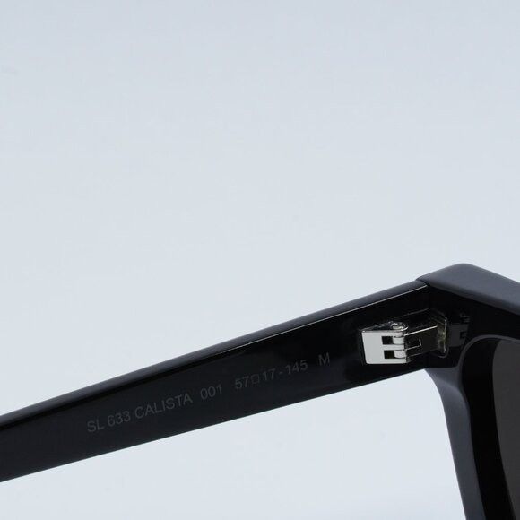 Saint Laurent Paris 🕶️ New Saint Laurent SL633CALISTA 001 Sunglasses - Black Size ONE SIZE - 9 Thumbnail