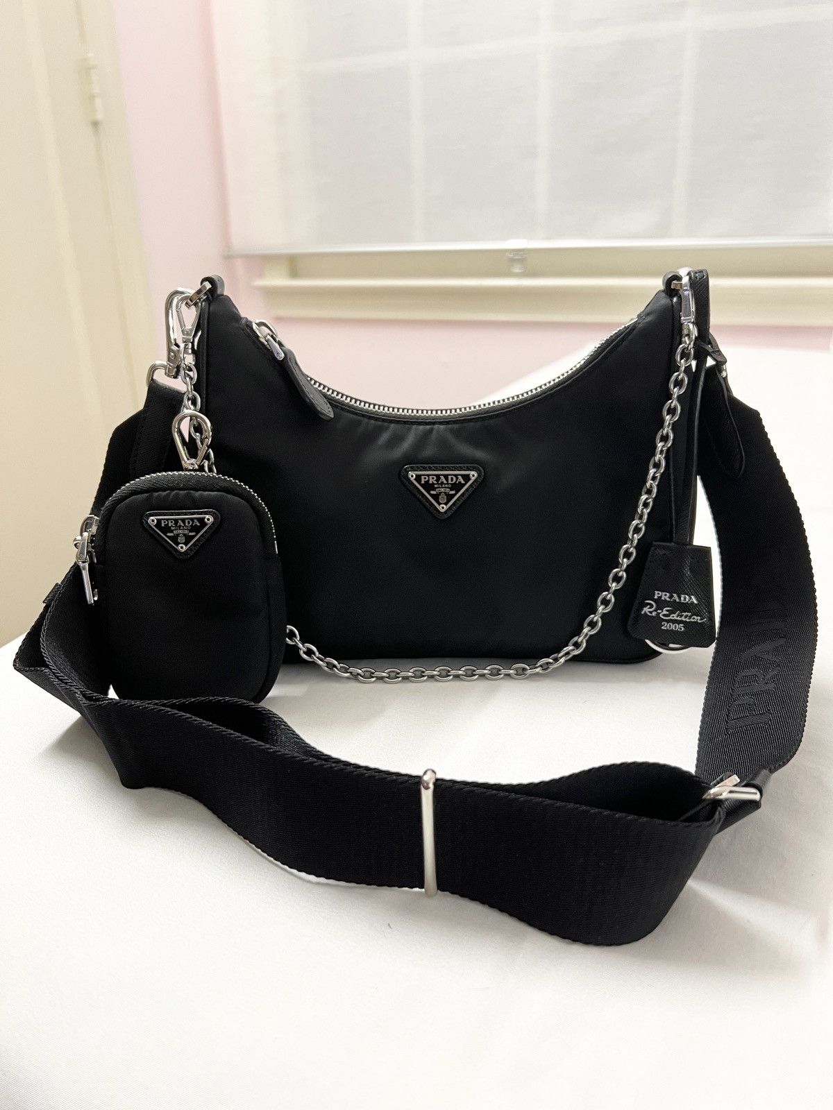 Prada Prada Reedition Reedition 2005 Nylon Bag Crossbody Purse Grailed