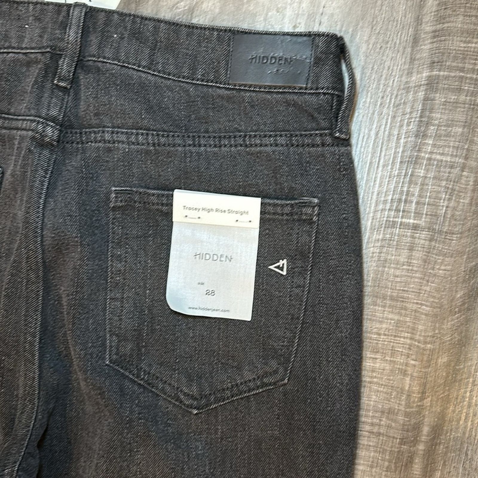 HIDDEN Hidden Tracey High Rise Straight Jeans - 28 Size 28" / US 6 / IT 42 - 4 Thumbnail