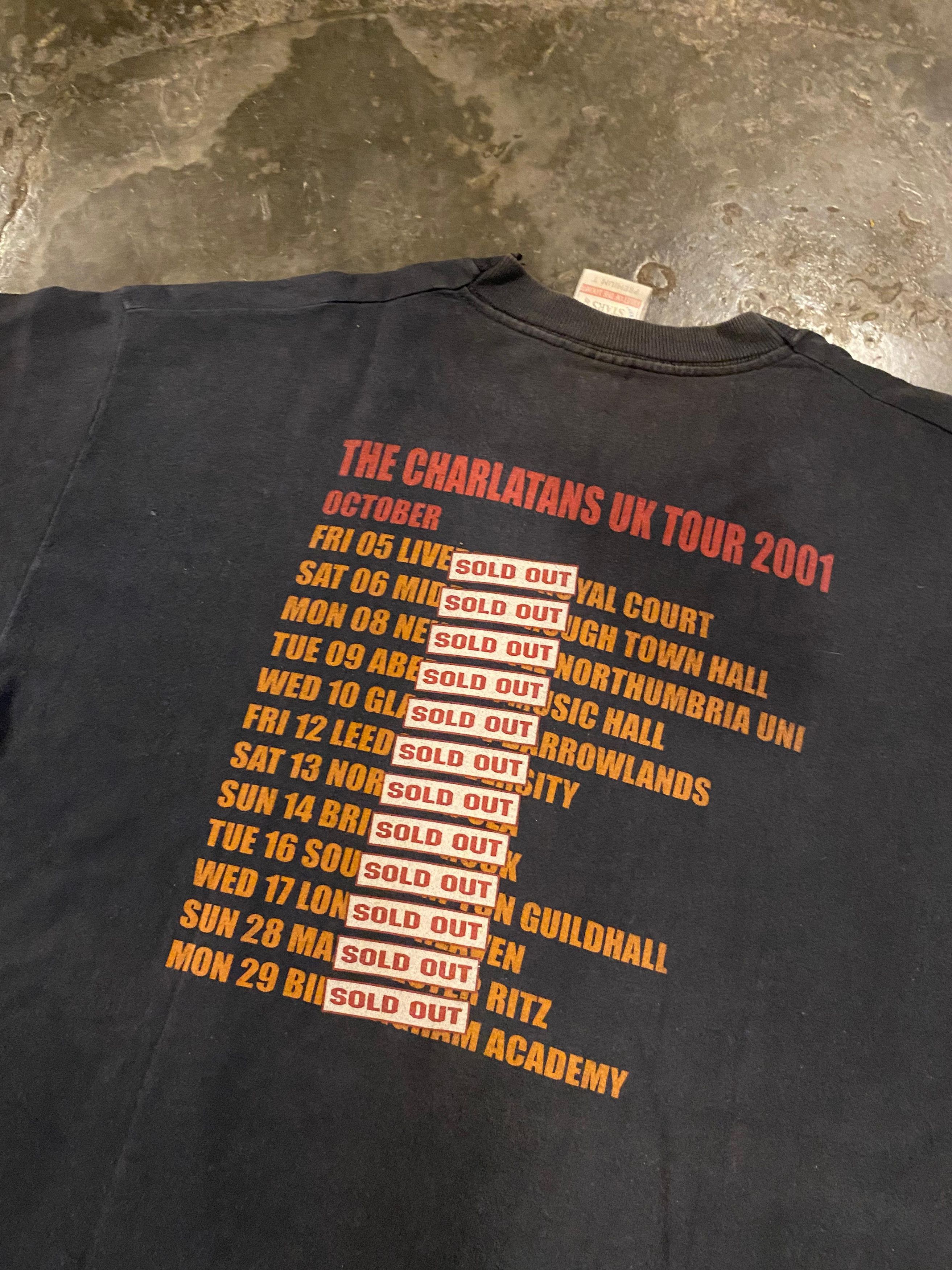 Band Tees ❌SOLD❌ Y2K The Charlatans "UK Tour 2001" Band tees Size US L / EU 52-54 / 3 - 7 Thumbnail