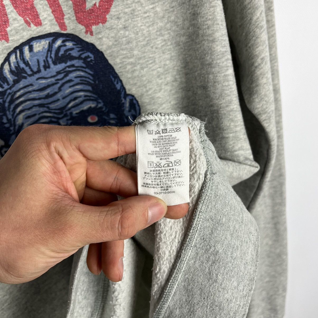 YMC Designer YMC Sweatshirt Zombie Horror Sweatshirt Luxury Size US S / EU 44-46 / 1 - 6 Thumbnail
