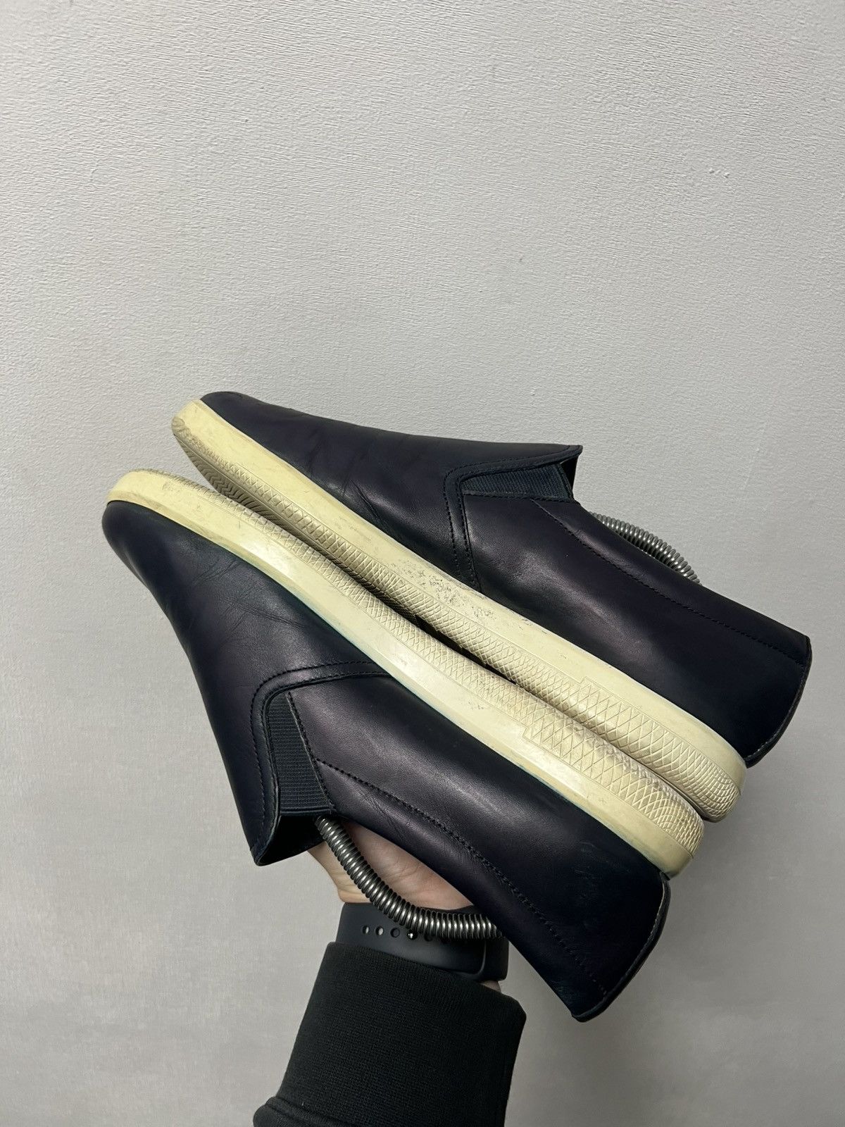 Prada Prada Suede Leather Slip On Loafers Luxury Shoes Size US 8 / EU 41 - 9 Thumbnail