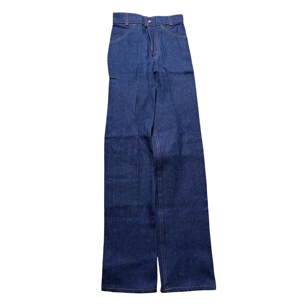 Levi's Vintage 80's Levi's 705 Girls Jeans 22x28 10 Dark Wash NOS Size 22" - 3 Thumbnail