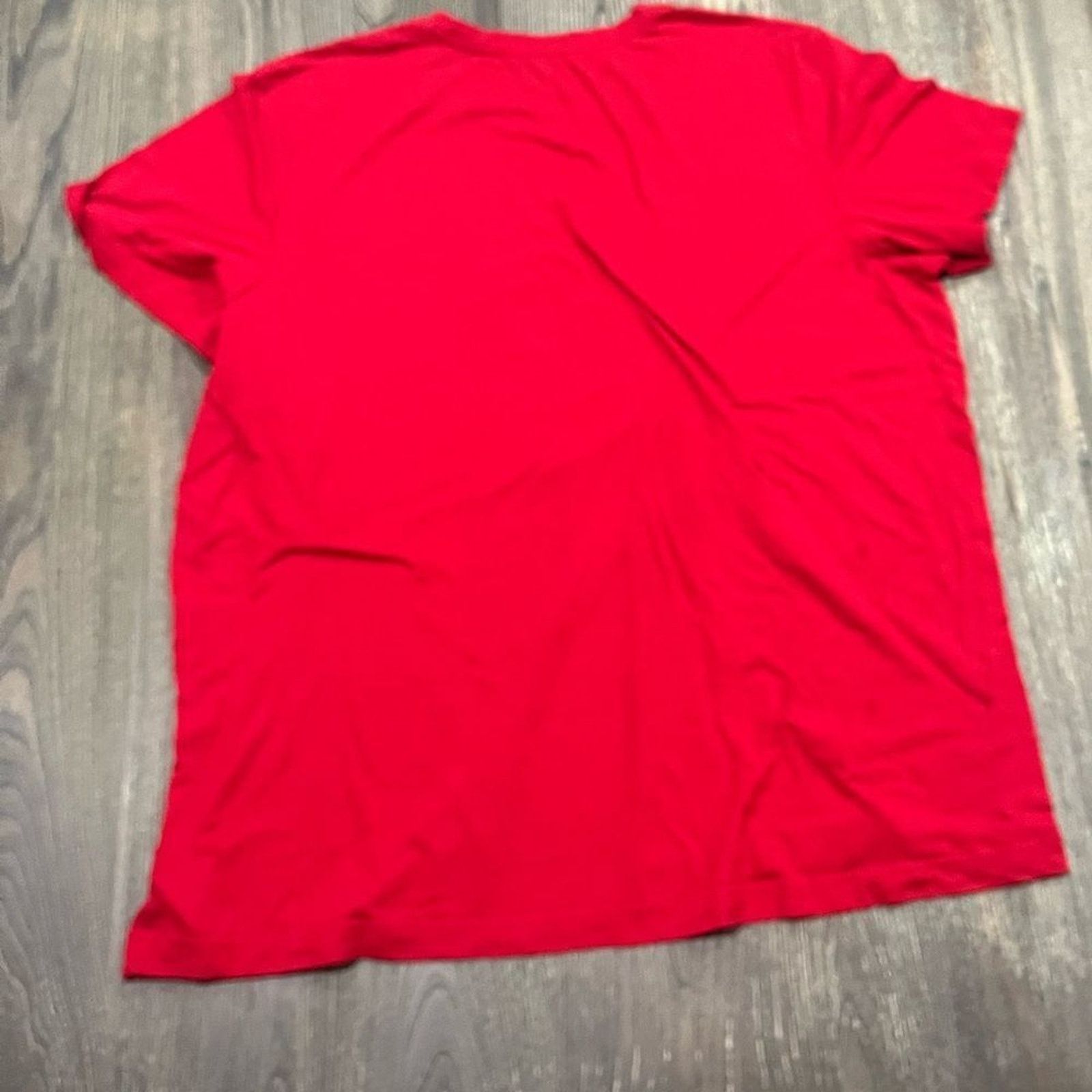 Adidas Adidas Mens T-Shirt Raining Buckets Short Sleeve Red 2XL Size US XXL / EU 58 / 5 - 5 Thumbnail