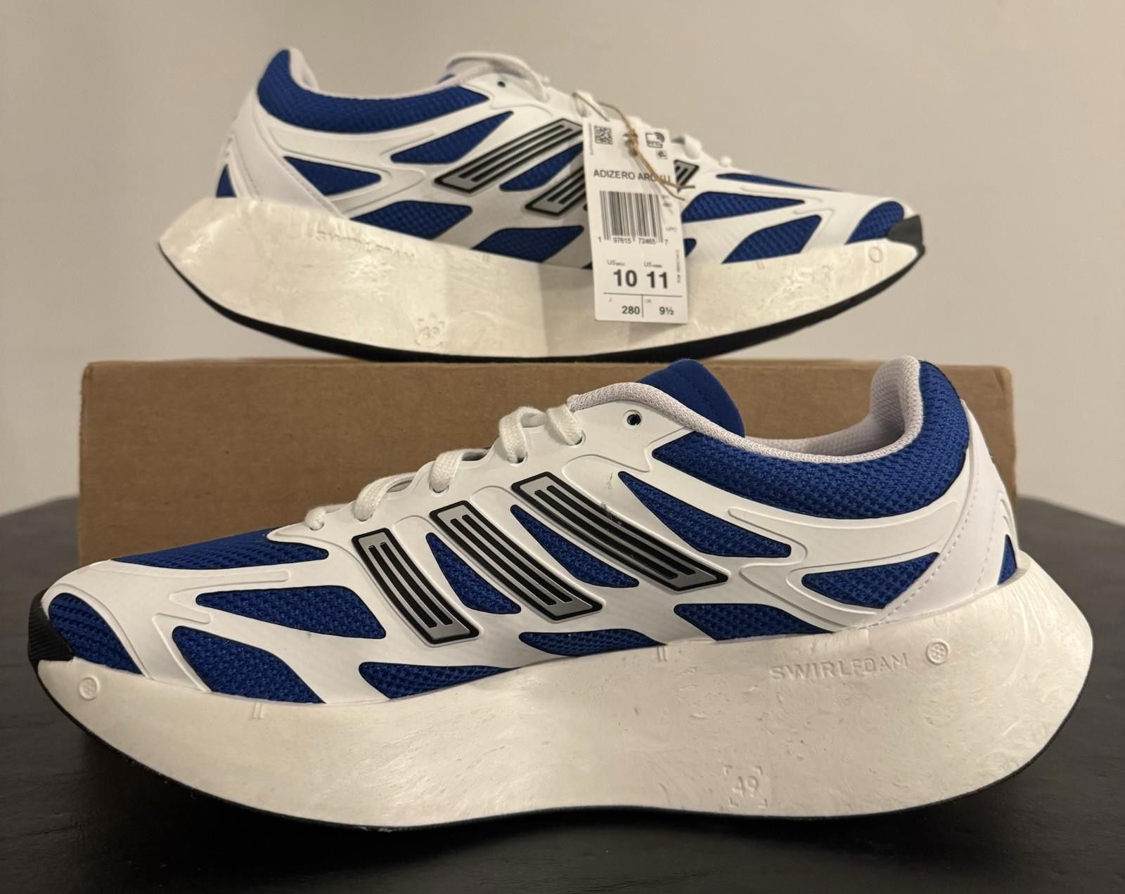 Adidas Size 10 - Adidas Adizero Aruku Collegiate Royal Size US 10 / EU 43 - 3 Thumbnail