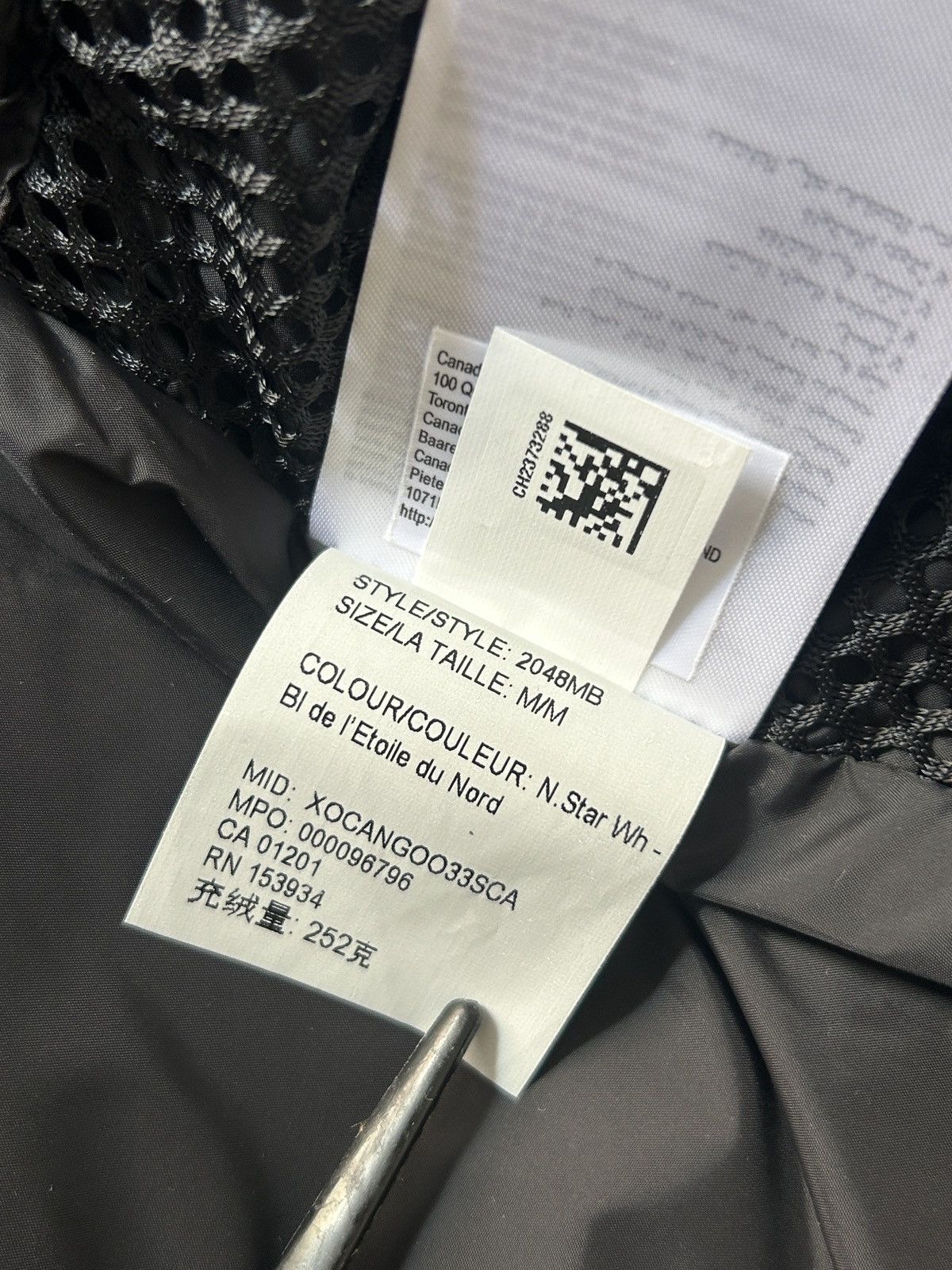 Canada Goose Canada Goose Wyndham North Star White Black Label Size US M / EU 48-50 / 2 - 16 Thumbnail