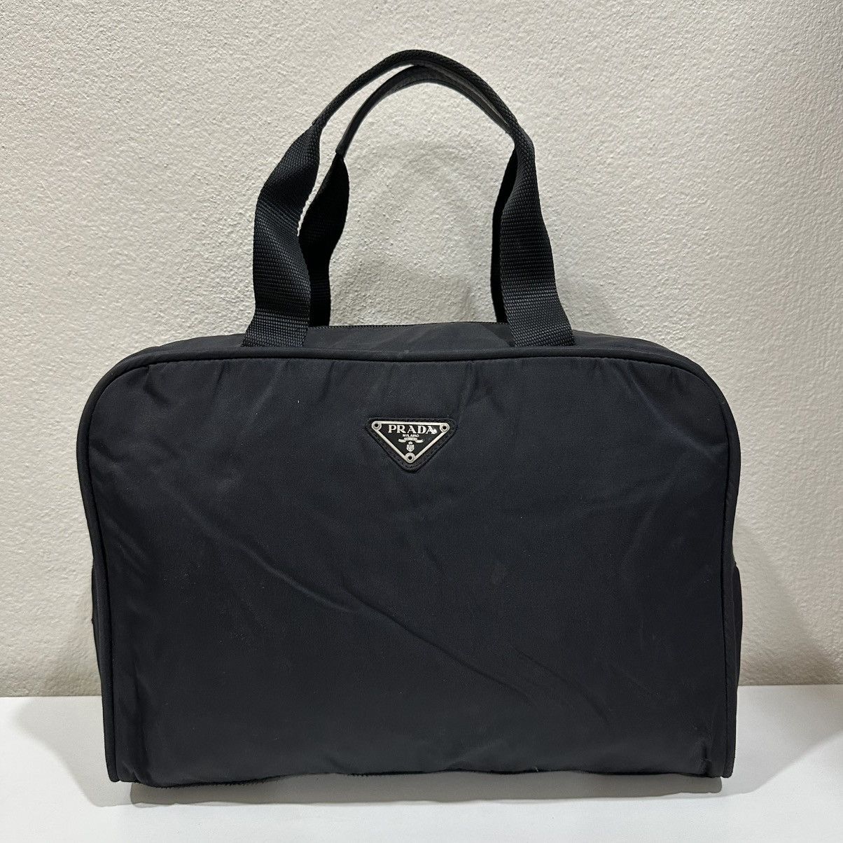 Prada ‼️LASTDROP‼️ AUTHENTIC PRADA NERO NYLON HAND BAG Size ONE SIZE - 3 Thumbnail