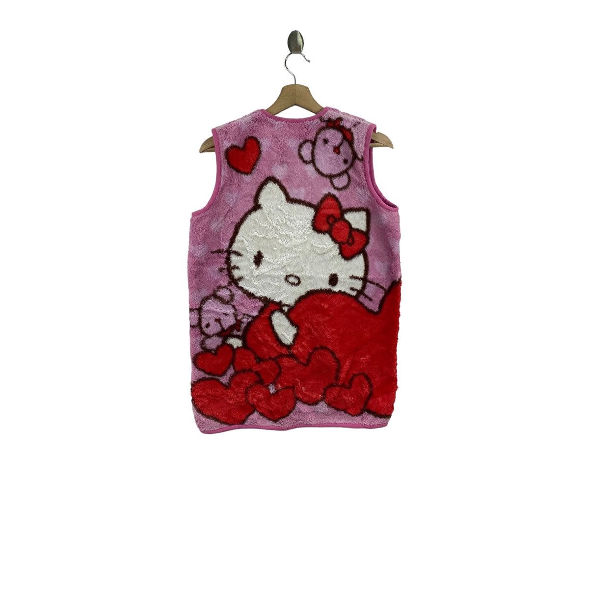 Disney HELLO KITTY Cartoon Disney Movie Overprint Fleece Size S / US 4 / IT 40 - 1 Thumbnail