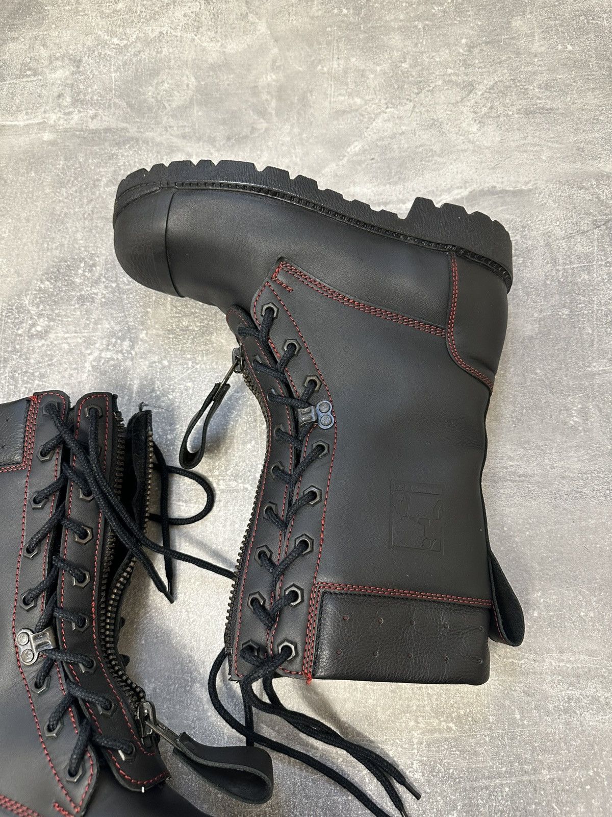 Vintage Vintage high boxer boots moto biker shoes core Size US 9 / IT 39 - 7 Thumbnail