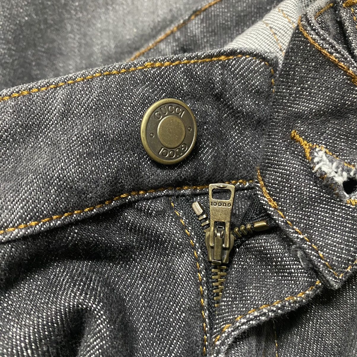 Gucci Gucci Denim Flare Jeans Size 27" / US 4 / IT 40 - 16 Thumbnail