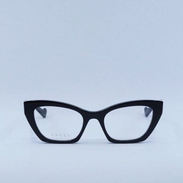 Gucci New Gucci GG1334O 001 Eyeglasses - Black Frame Size ONE SIZE - 3 Thumbnail