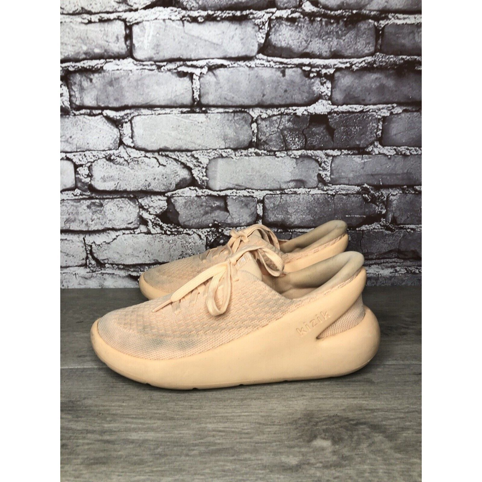 Other Kizik Athens Pink Fawn Athletic Lace Up Running Shoes Sneake Size US 7.5 / IT 37.5 - 7 Thumbnail