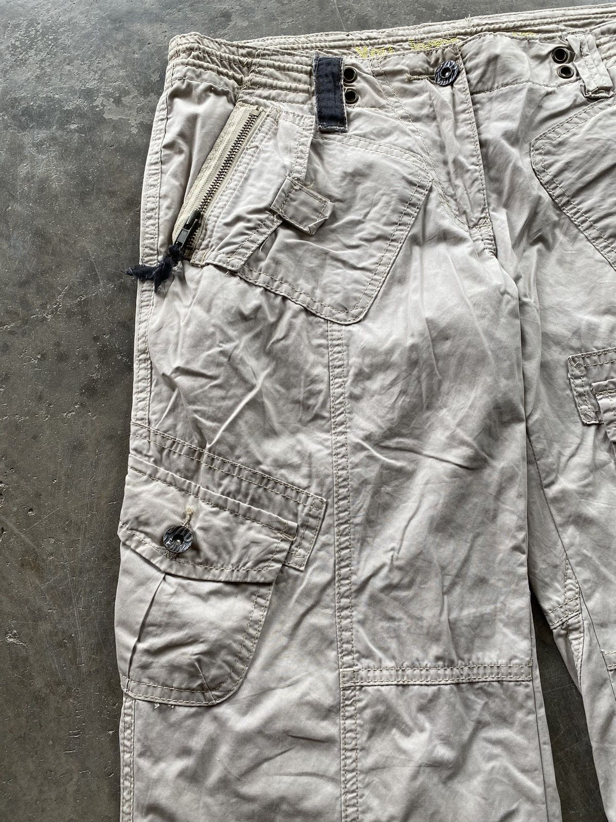 Hysteric Glamour × If Six Was Nine × Japanese Brand Flare Jeans Japan You Jeans Me Up Multi pocket 3D Cargo Size US 29 - 3 Thumbnail