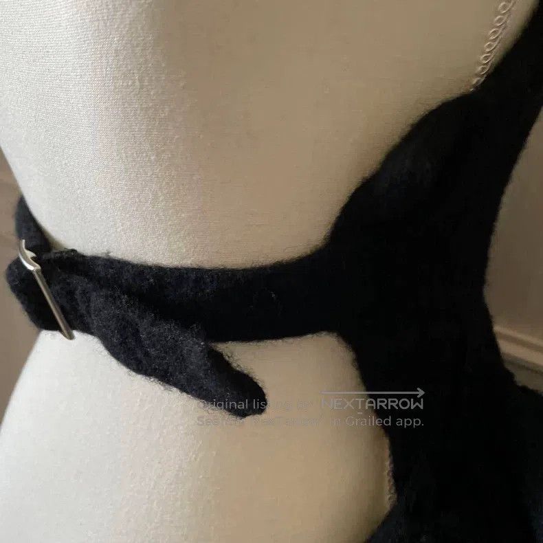 Comme des Garcons Comme Des Garcons Black vintage wool design decorative ves Size XS / US 0-2 / IT 36-38 - 6 Thumbnail