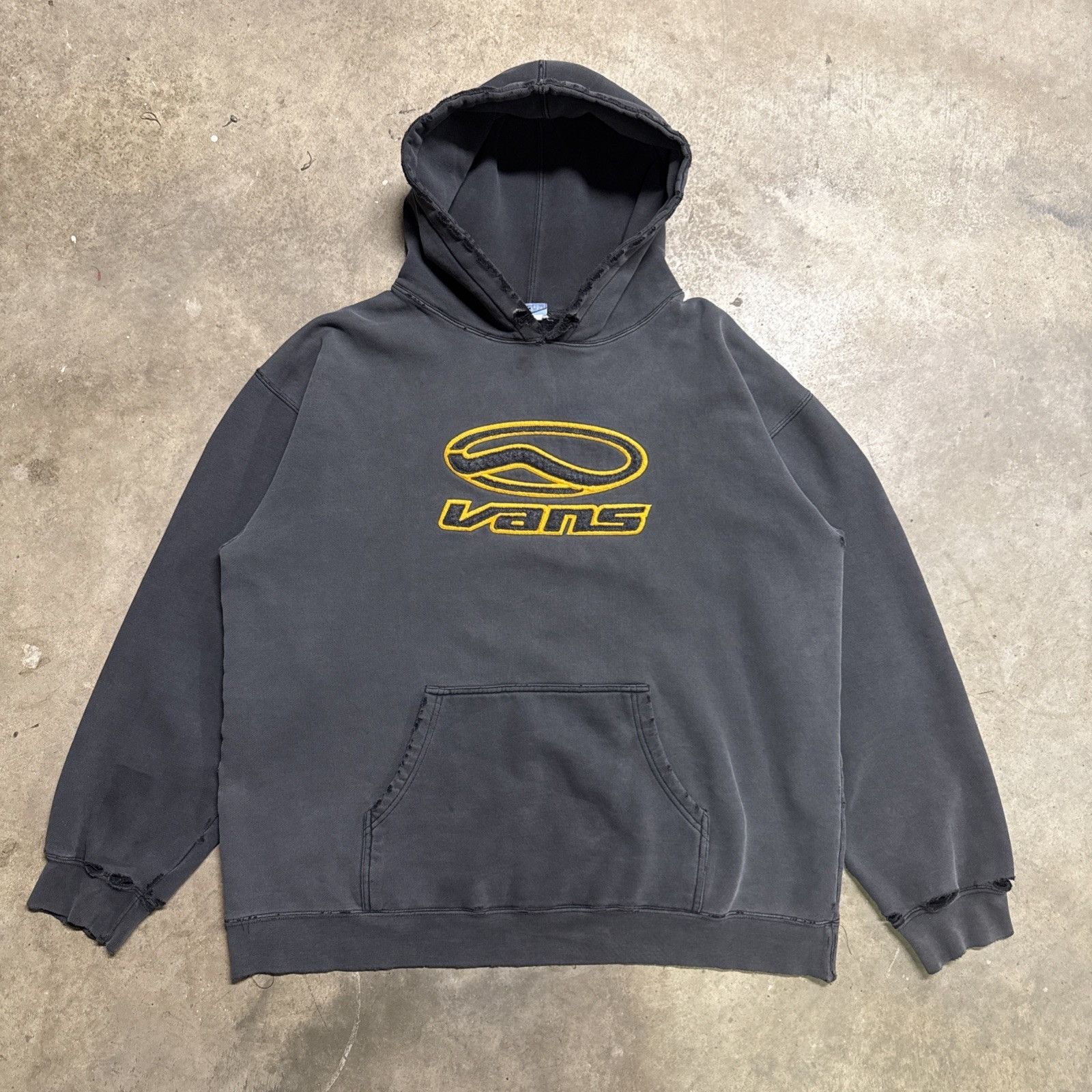 Vans Vintage Vans Checkerboard Hoodie Sweatshirt | Grailed