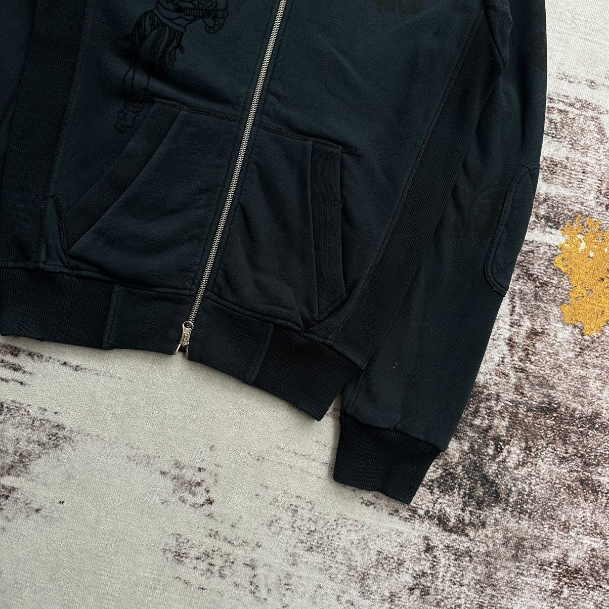 HYDROGEN VINTAGE HYDROGEN JEANS ZIPPER SWEATER RIPPED DESIGN Size US M / EU 48-50 / 2 - 6 Thumbnail