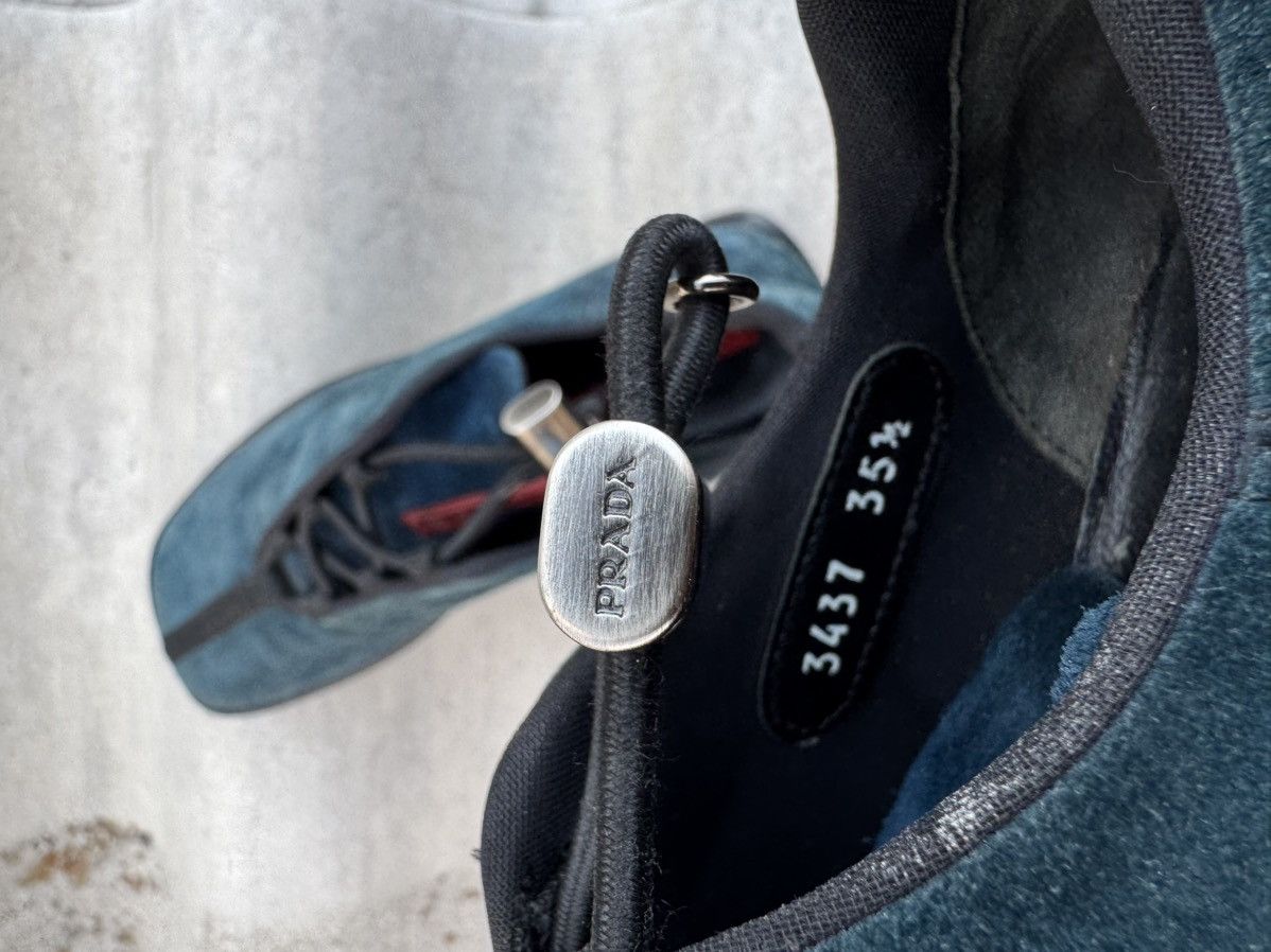 Prada Prada 1999 Suede Sneakers Size US 5.5 / IT 35.5 - 7 Thumbnail