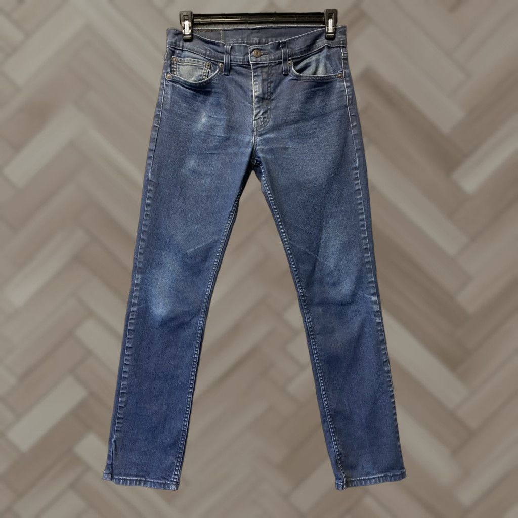 Levi's Levi's Jeans Men's 32x32 Slim Fit Denim Dark Blue 511 Size US 32 / EU 48 - 1 Thumbnail