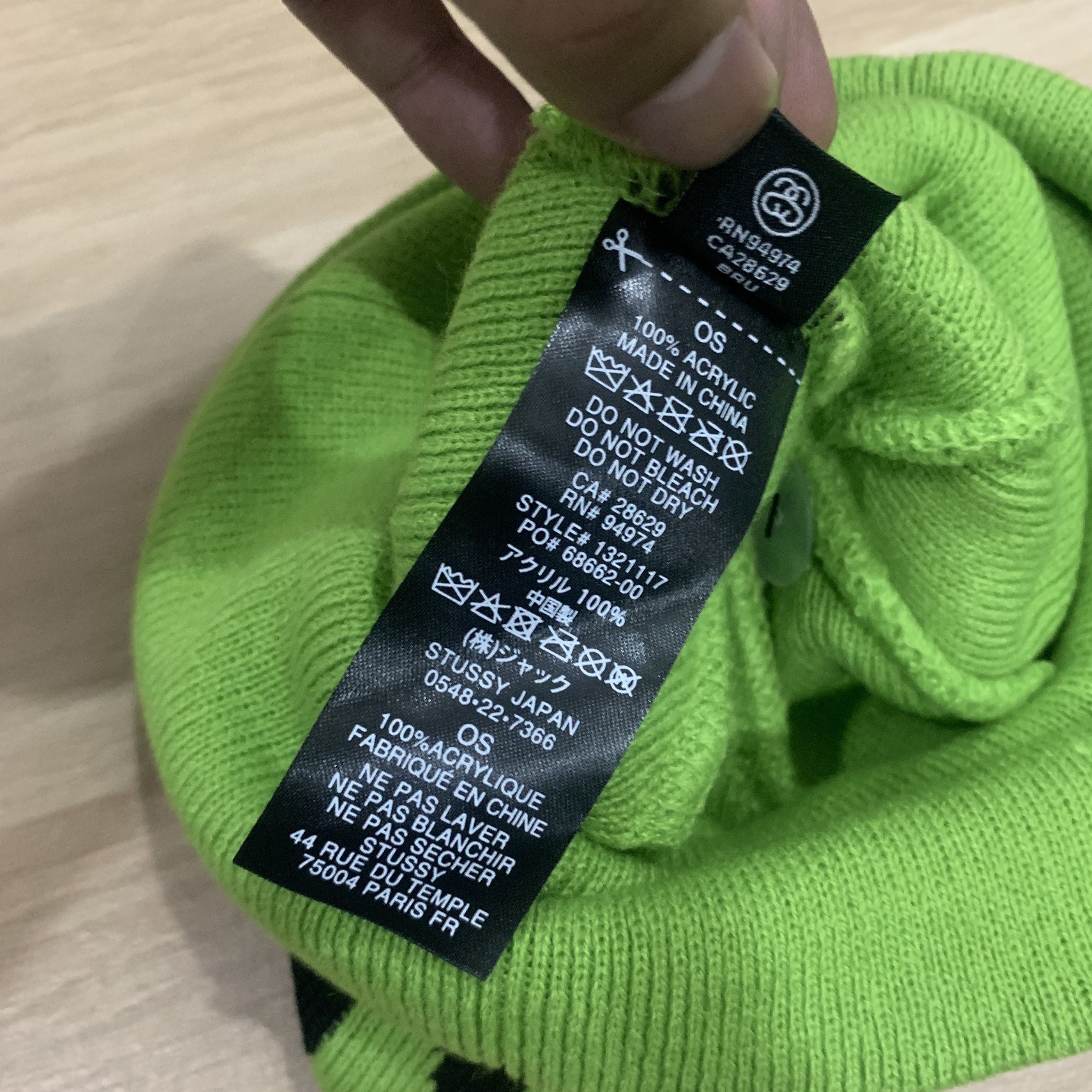 Stussy × Vintage Stussy Ss Link Skullcap Beanie Size ONE SIZE - 4 Thumbnail
