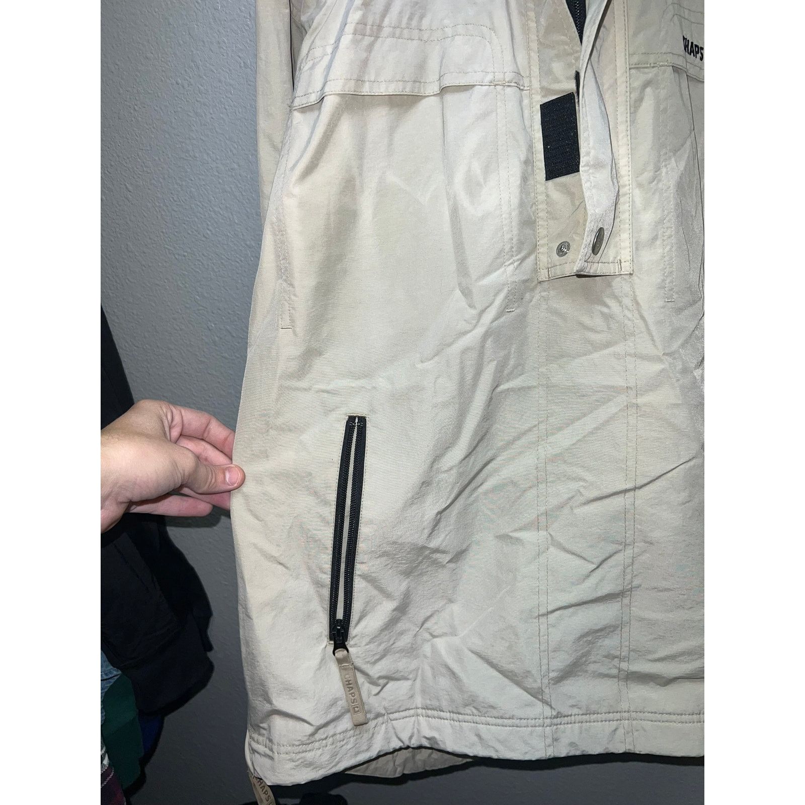 Vintage Chaps Ralph Lauren Windbreaker 1/2 Zip Anorak Oversized Size US S / EU 44-46 / 1 - 5 Thumbnail