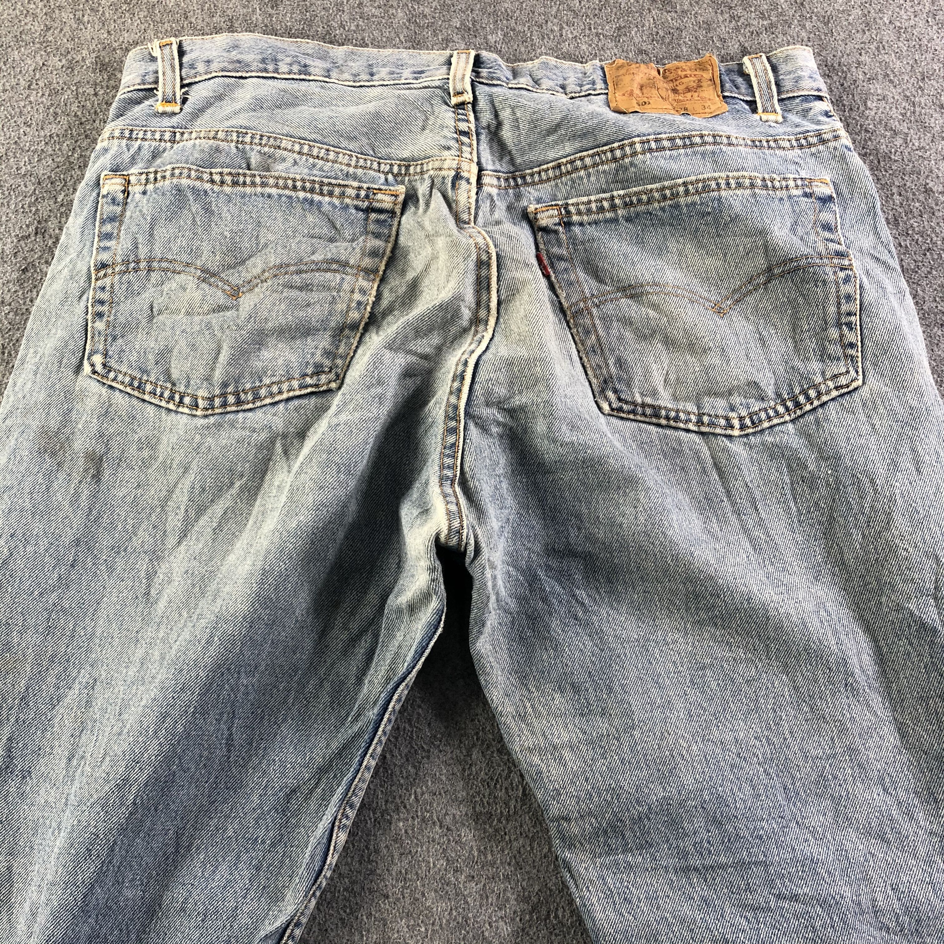 Levi's 90s Vintage Levis 501 Jeans-J3781 Size US 37 - 4 Thumbnail