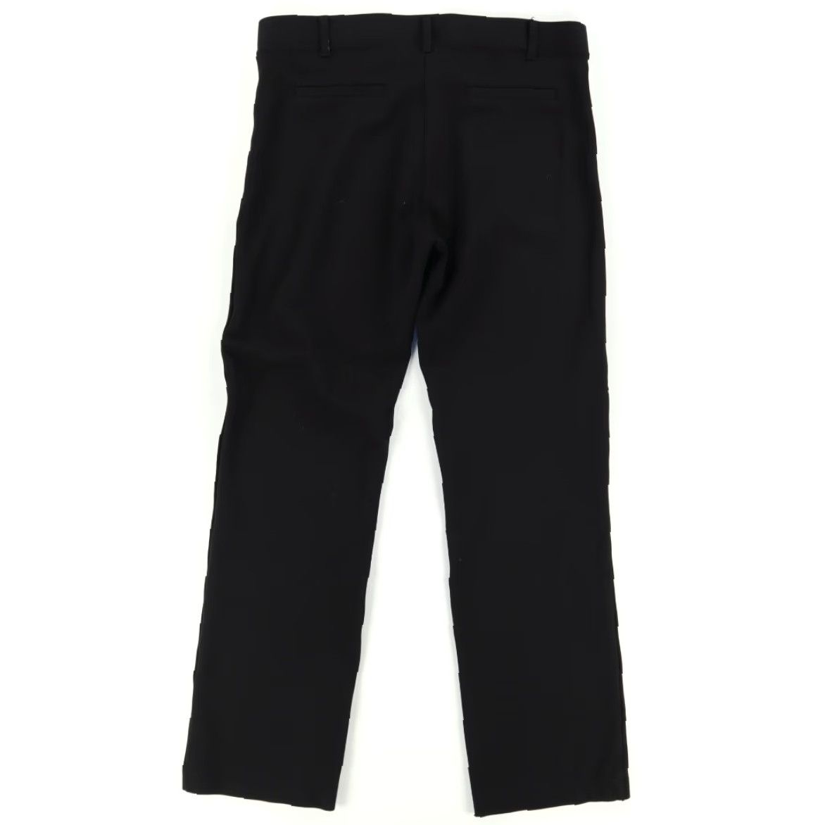 Vintage Betabrand Stretch Classic Yoga Dress W0076 Rayon Woven Chino Pants Black Women's L Size 36" / US 14 / IT 50 - 4 Thumbnail