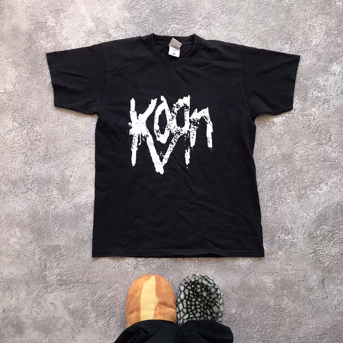 Vintage Vintage Korn Band Tee Graphic Print Grunge Streetwear Slim M Size US M / EU 48-50 / 2 - 1 Thumbnail