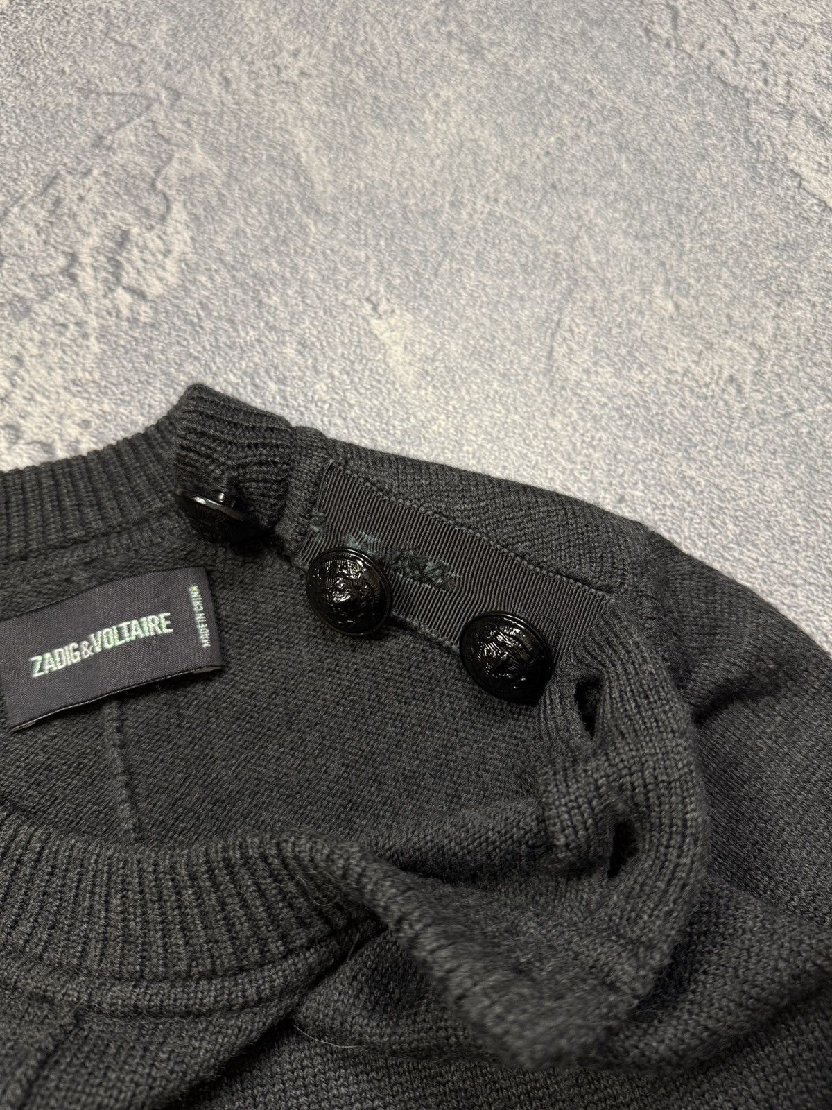 Zadig & Voltaire Zadig & Voltaire Knit Wool Sweater Size S / US 4 / IT 40 - 9 Thumbnail