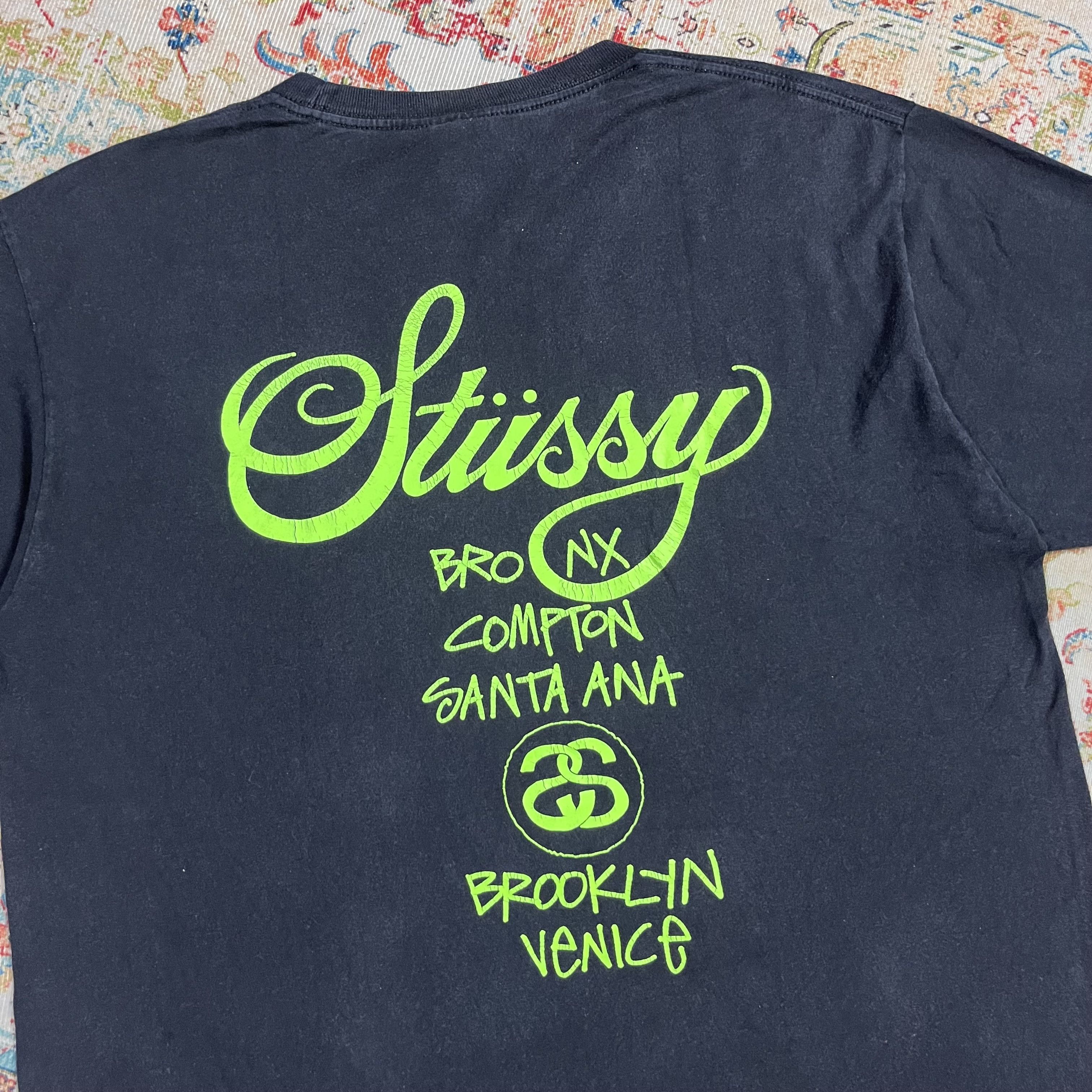 Stussy Stussy tour tshirt Size US L / EU 52-54 / 3 - 2 Thumbnail