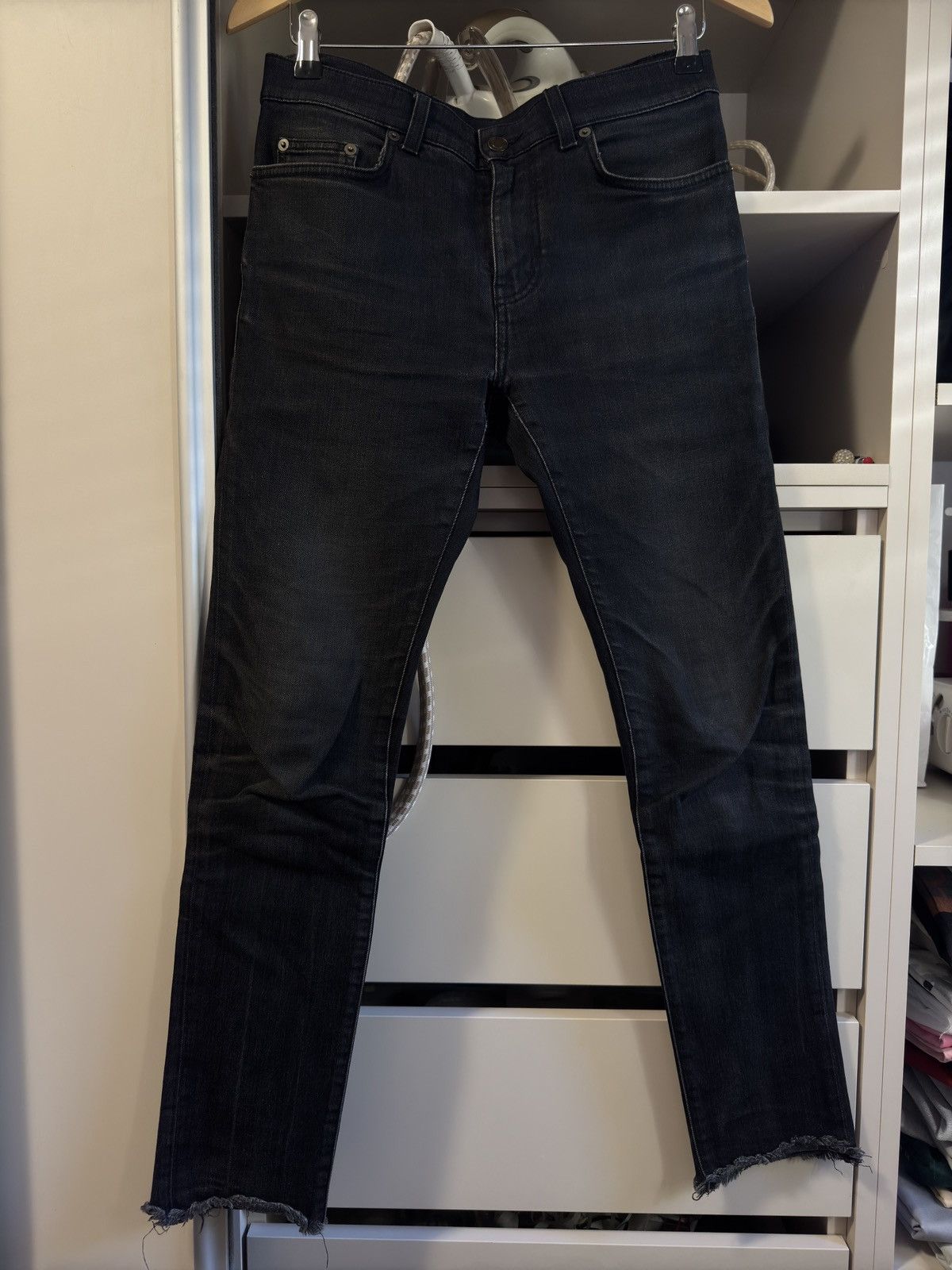 Saint Laurent Paris Saint Laurent D10 black chain Size US 30 / EU 46 - 1 Thumbnail