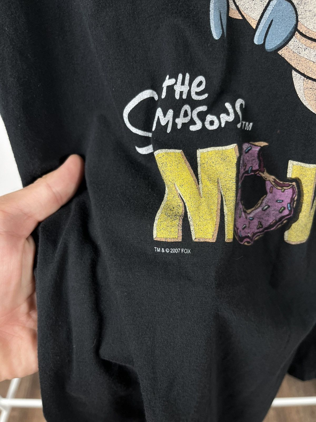Other Vintage 2007 The Simpsons Movie T-Shirt Spider Pig Black Tee Size US L / EU 52-54 / 3 - 4 Thumbnail