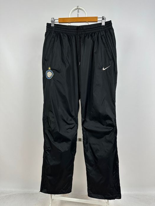 Nike Vintage Nike Y2K Nylon Blue pants drill, Grailed