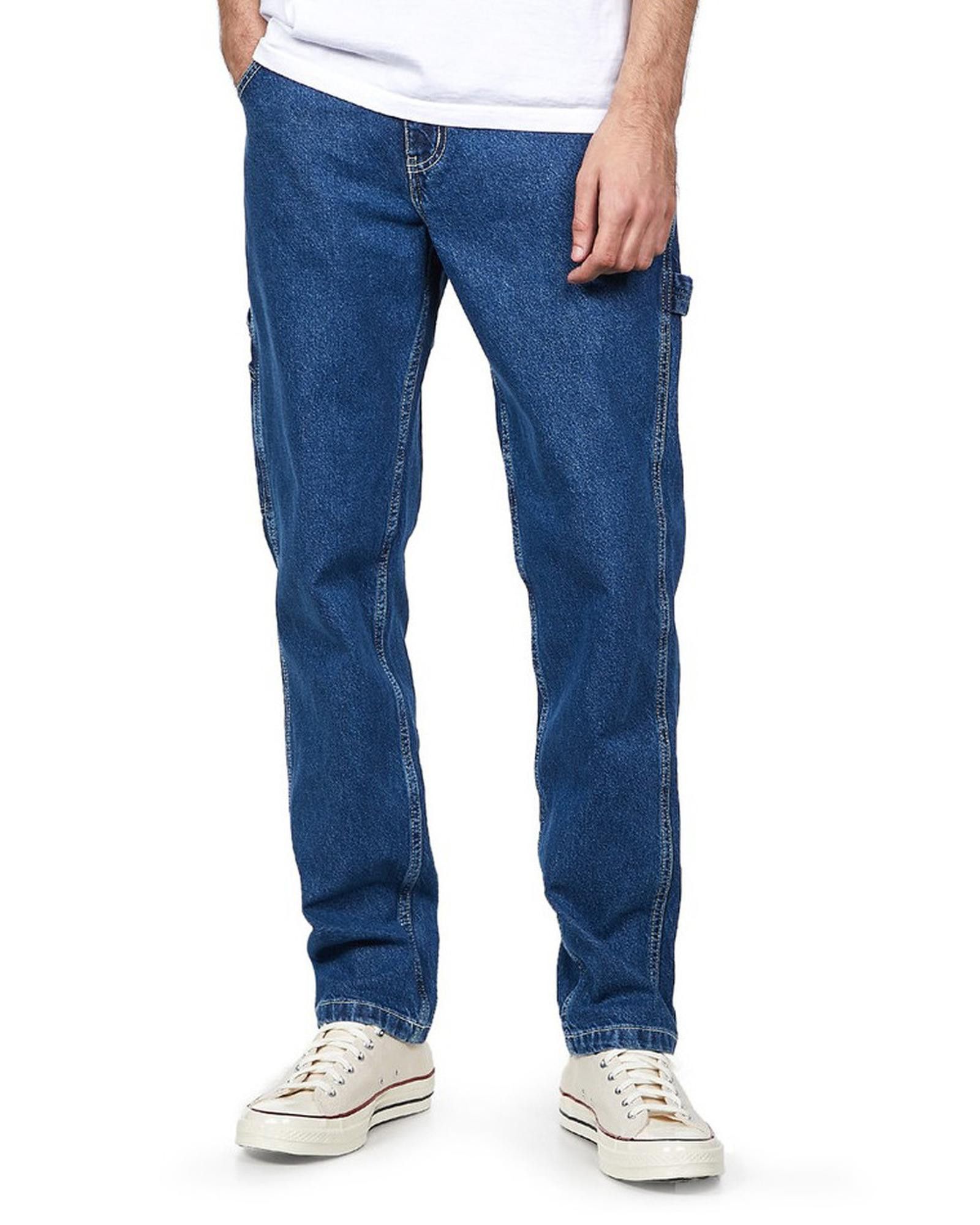 image of Dickies Cotton S Jeans With Zip And Button Fastening in Blue, Men's (Size 36)