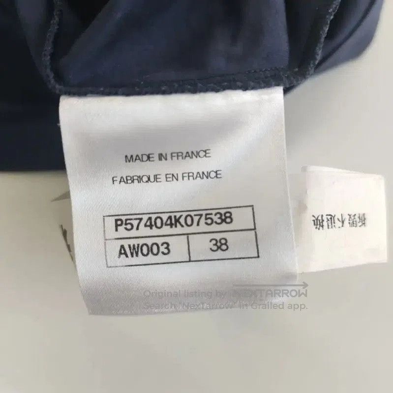 Chanel Chanel Navy Blue Cotton T-Shirt for Women . Size M / US 6-8 / IT 42-44 - 4 Thumbnail