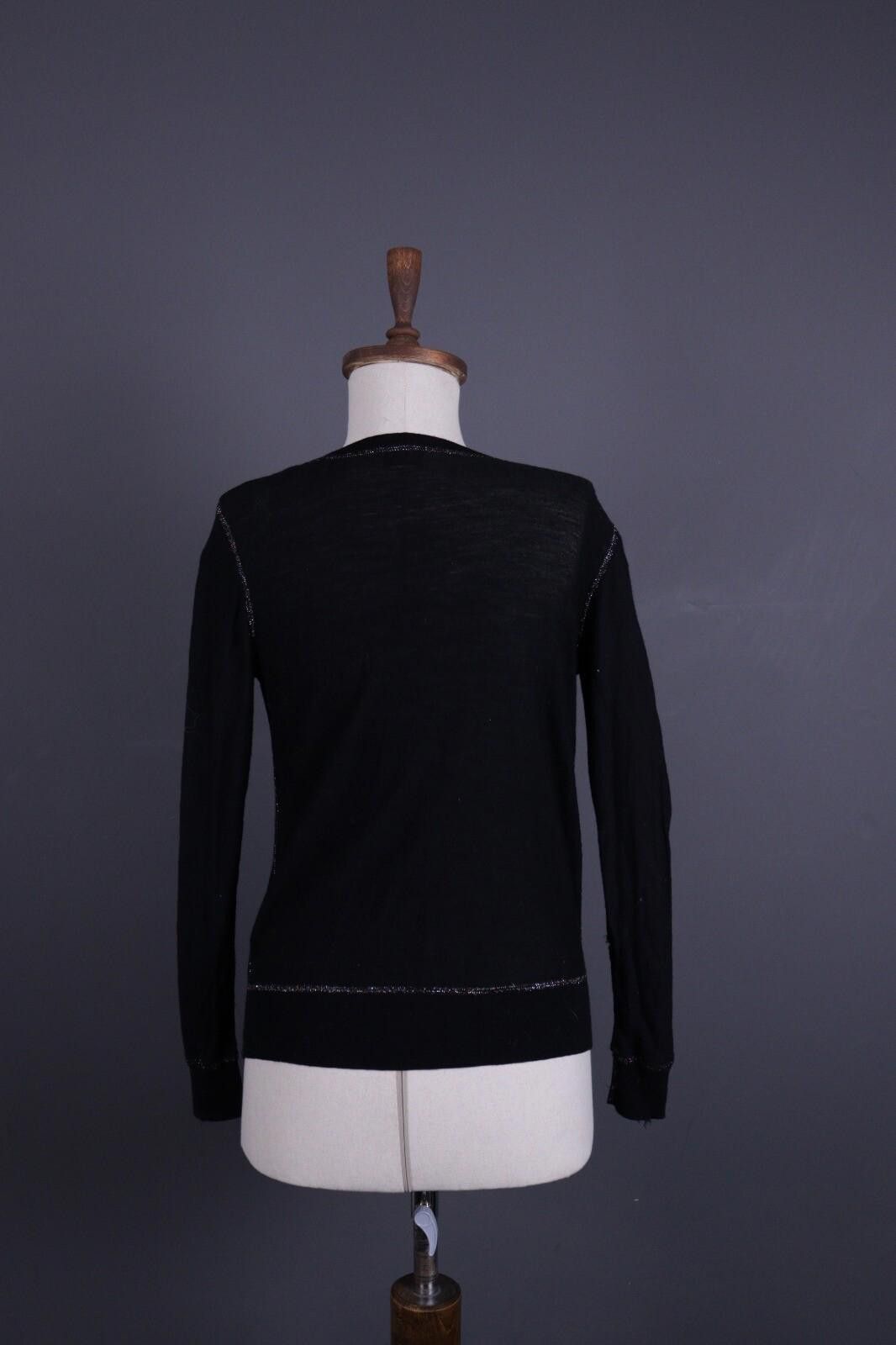 Sonia Rykiel Sonia by Sonia Rykiel Black Cardigan Sweater Size XL Size XL / US 12-14 / IT 48-50 - 6 Thumbnail