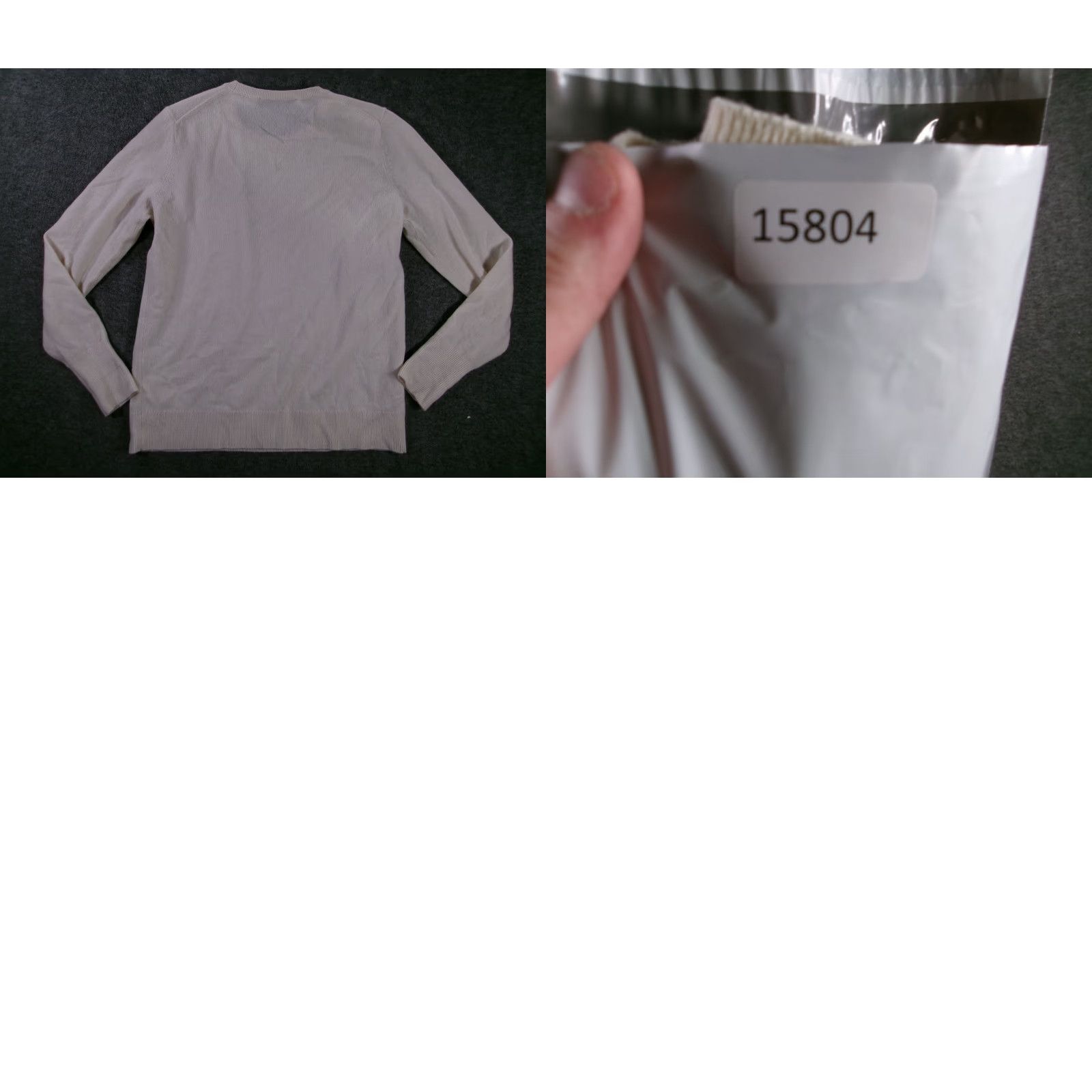 Everlane Everlane Crewneck Sweater Womens S Ivory Cashmere Blend Long Sleeve Pullover Ribbed Hem Casual 90s Theme: Classic Womens (no 90s actually) Size S / US 4 / IT 40 - 8 Thumbnail