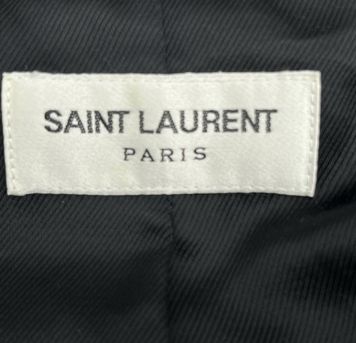 Saint Laurent Paris × Yves Saint Laurent Saint Laurent SLP Black Classic Jacket2412-Nextarrow Size S / US 4 / IT 40 - 5 Thumbnail